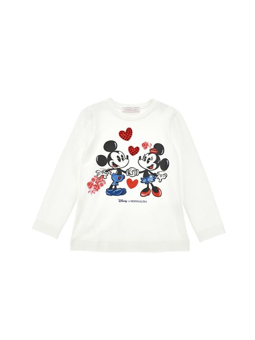 T-shirt, bambina, in jersey. MONNALISA | 19F602 60030001